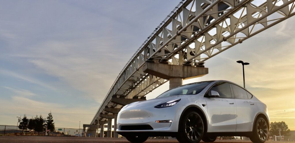 Our fleet Tesla Model Y 2021